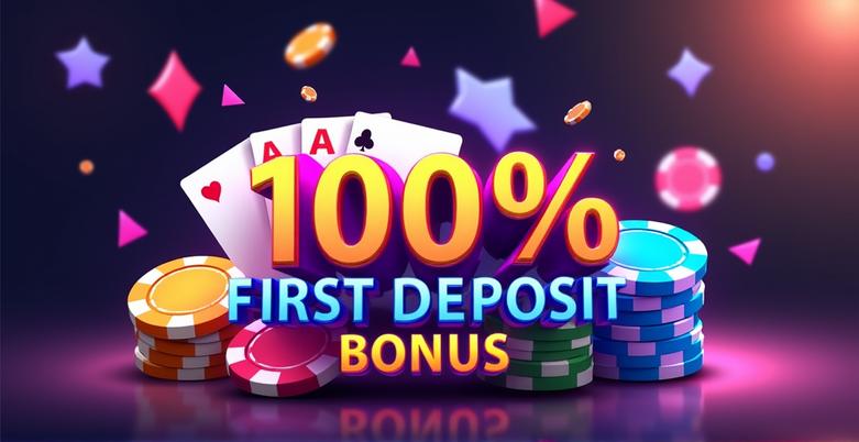 Online Casino 100% First Deposit Bonus